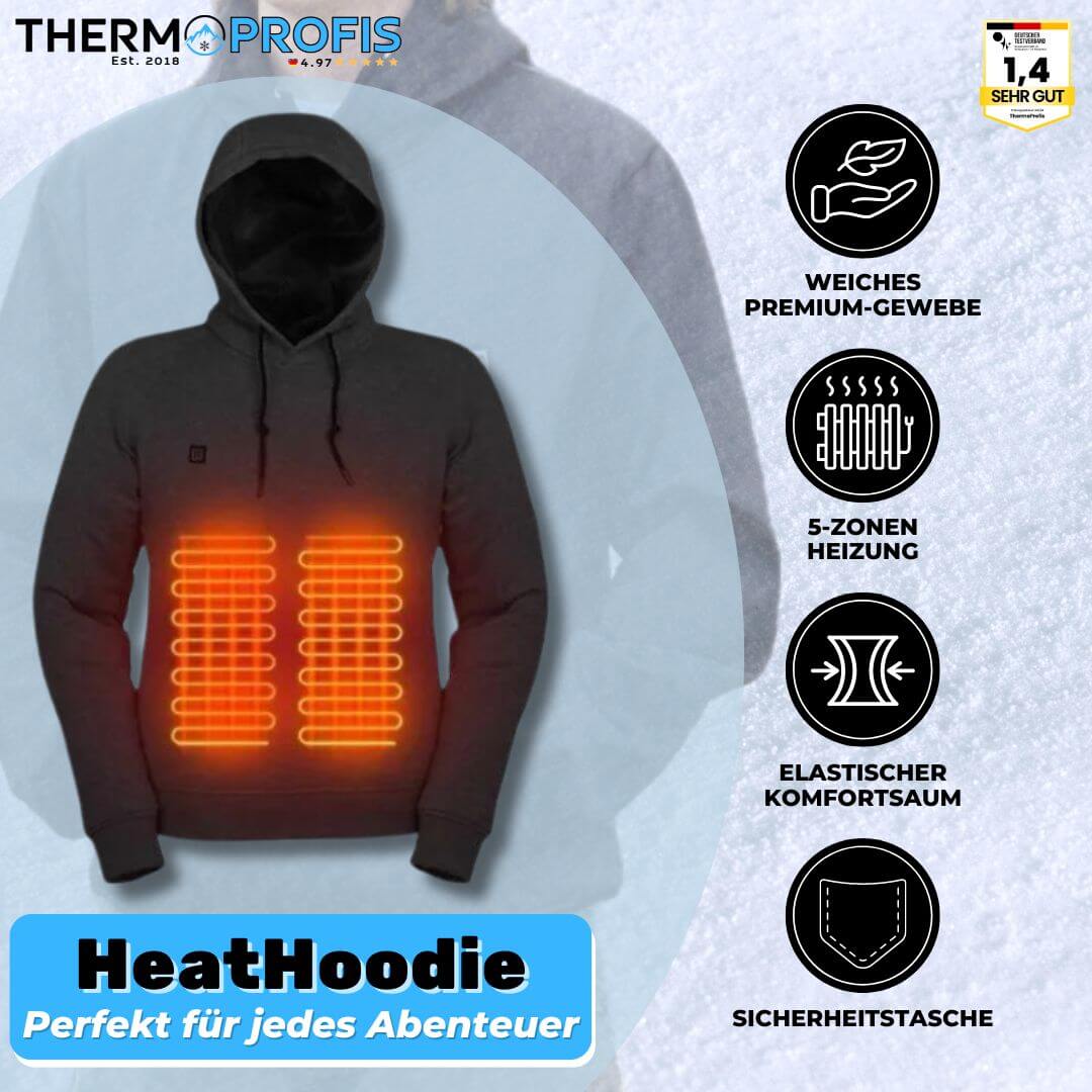 HEATHOODIE perfekt für jedes Abenteuer ThermoProfis