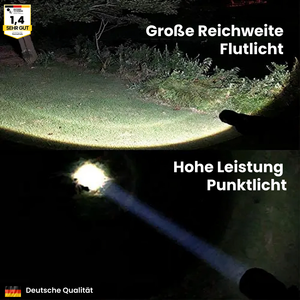 Lumen Pro - multifunktionale Taschenlampe für pure Helligkeit und Sicherheit