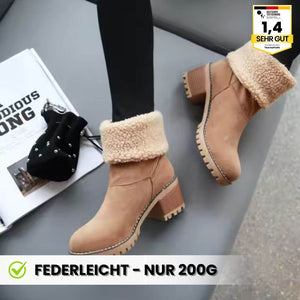 DIANA - ergonomische Komfort-Winterstiefel mit dickem Absatz für Damen