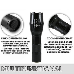 Lumen Pro - multifunktionale Taschenlampe für pure Helligkeit und Sicherheit