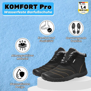 KOMFORT Pro - ergonomische, orthopädische Barfußschuhe mit ergonomischen Einlegesohle