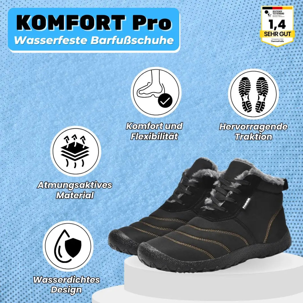 KOMFORT Pro - ergonomische, orthopädische Barfußschuhe mit ergonomischen Einlegesohle